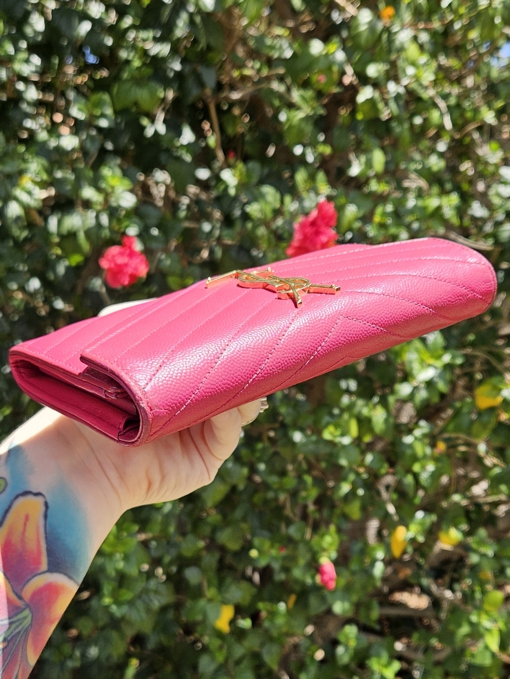 YSL Long Quilted Wallet - Picture 6 of 16